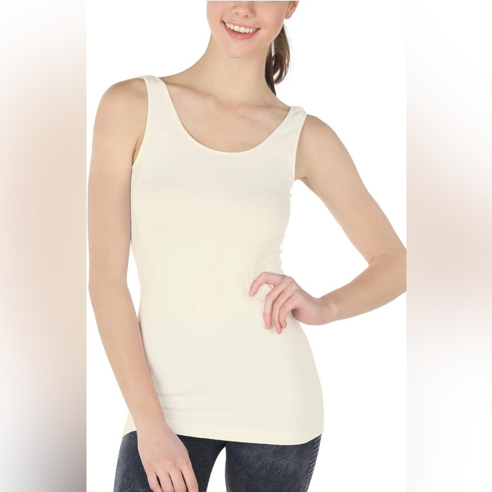 L Women Premium Classic Tank Top, Made in Thailand One Size